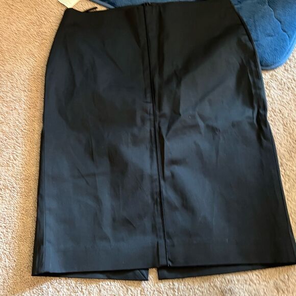 Mango black pencil skirt 4 - Picture 3 of 6
